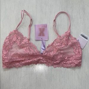 Savage x Fenty triangle mesh bralette